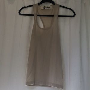 Seaton 100% cashmere tank